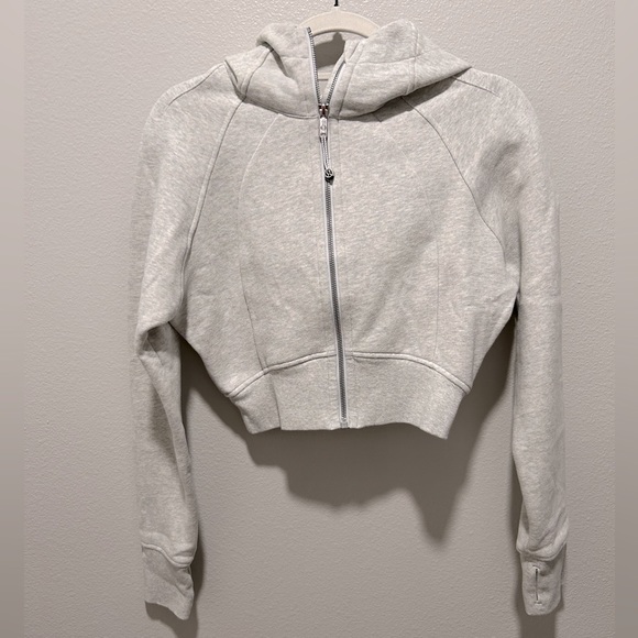 lululemon athletica Tops - Scuba Full-Zip Cropped Hoodie